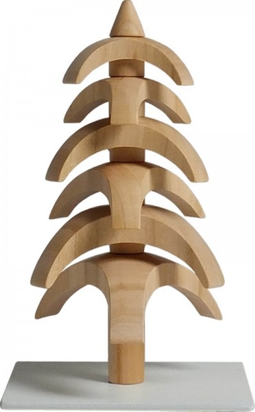 Drehbaum Twist, Kirschbaum, 11,5 cm von Seiffener Volkskunst eG