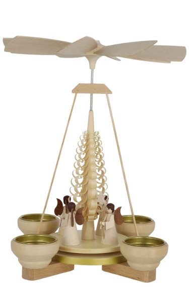 Weihnachtspyramide Engel, 24 cm von Müller Kleinkunst_1