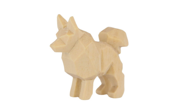 Spitz, geschnitzt, natur, 2 cm von SEIFFEN.COM_1