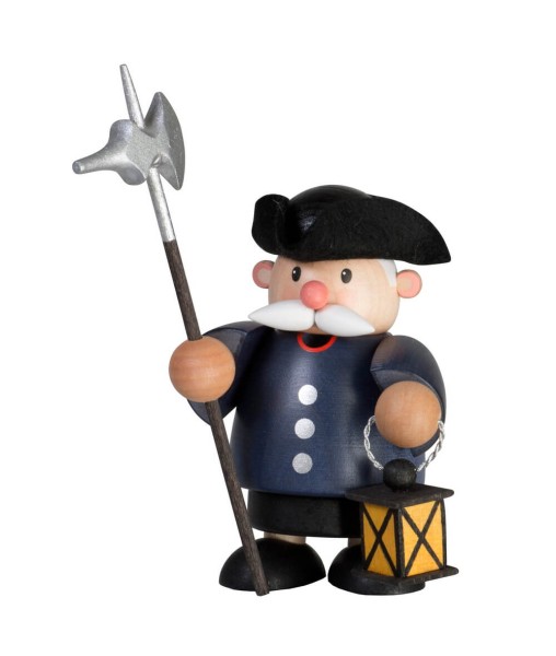 Smoking man night watchman, 13 cm by KWO