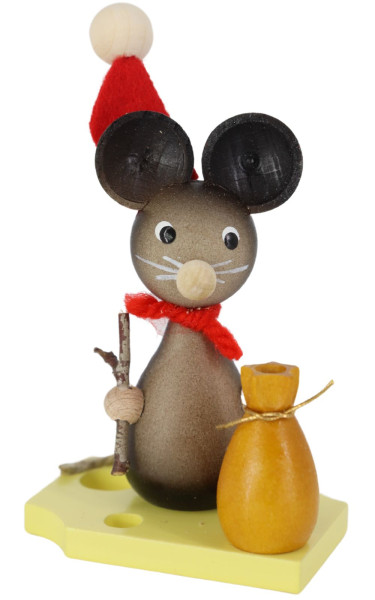 Miniatur Mäusekind Weihnachtsmaus, 7 cm von Ralf Zenker