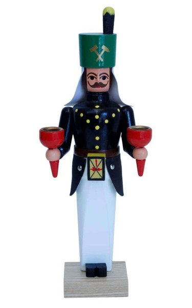 Bergmann, 27 cm, farbig für Wachskerzen von SEIFFEN.COM