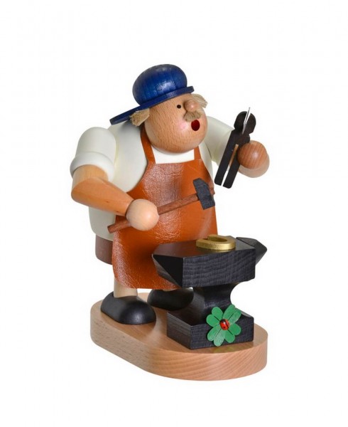 Smoking man lucky blacksmith, 18 cm by KWO