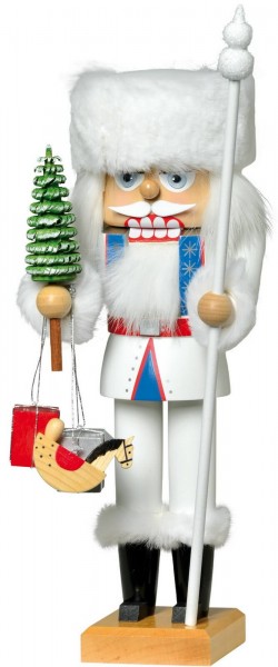 German Christmas Nutcracker Russian Santa, 27 cm, KWO Kunstgewerbe-Werkstätten Olbernhau/ Erzgebirge