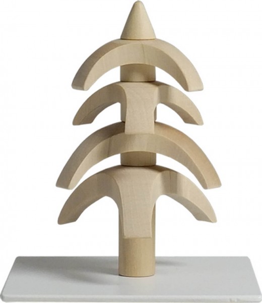 Drehbaum Twist, Weißbuche, 8 cm von Seiffener Volkskunst eG
