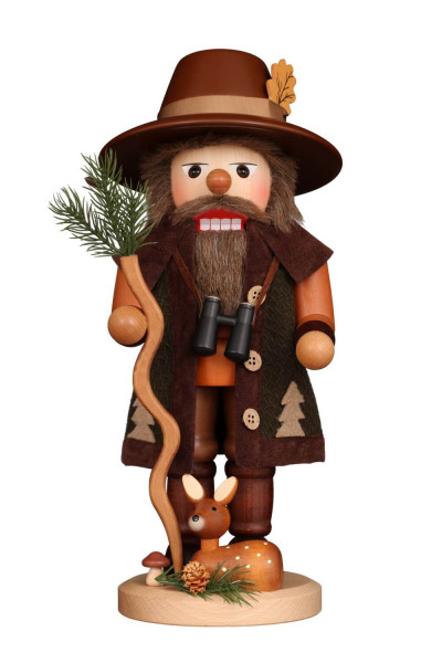 Nutcracker Lumberjack with fawn, 40 cm by Christian Ulbricht