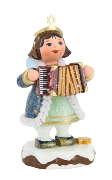 Winter Child Heavenly Child Accordion, 6 cm (2,36 inches) by Hubrig Volkskunst - Made in Germany_2