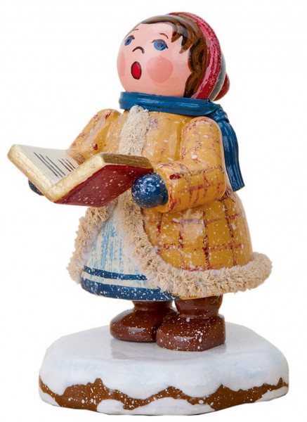 Winterkind Sternsinger - Johanna, 5 cm von Hubrig Volkskunst