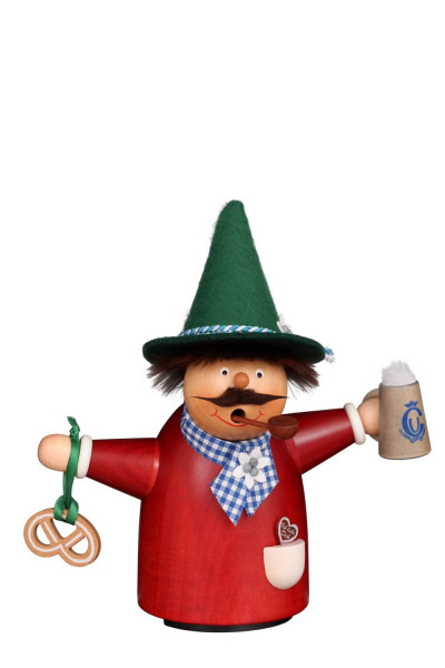 Smoking man Borzel Bavarian, 23 cm by Christian Ulbricht