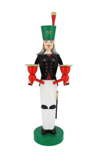 Bergmann für Wachskerzen, 32 cm, farbig von Richard Glässer_1