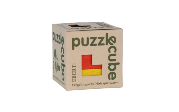 Puzzle cube aus Holz, farbig von Ebert GmbH_1