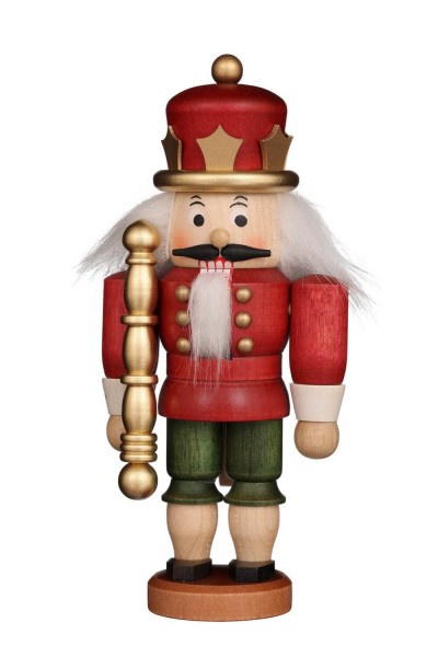 German Christmas Nutcracker King, 17 cm, Christian Ulbricht GmbH & Co KG Seiffen/ Erzgebirge
