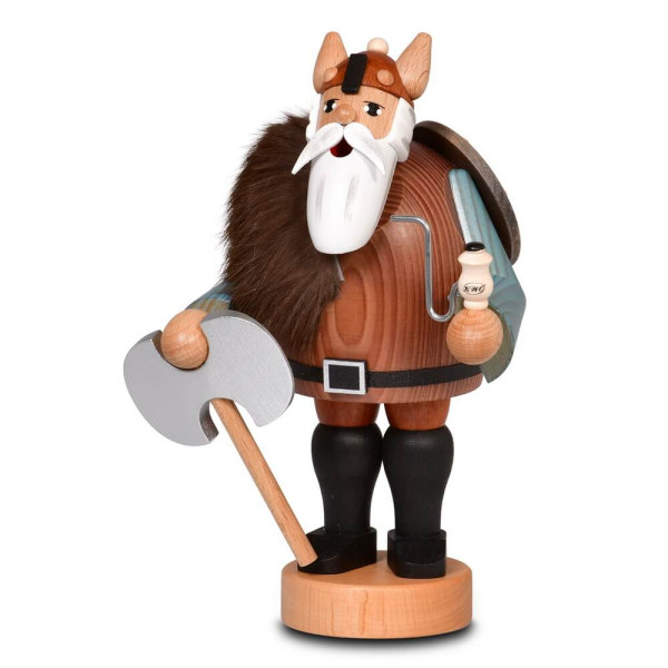 Räuchermännchen Wikinger, 18 cm von KWO, Made in Germany