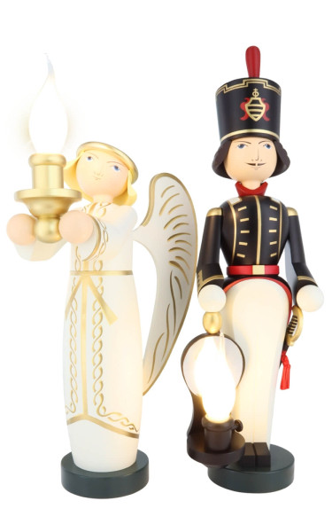 Engel und Bergmann, elektrisch beleuchtet, 50 cm von KWO_2