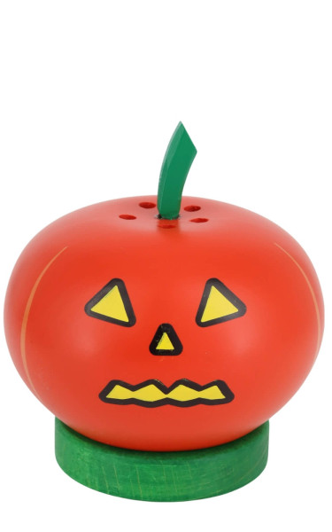 Premium German Pumpkin Incense Smoker – Handmade Erzgebirge Wood Art, 3.94 Inch/ 10 cm by Richard Glässer