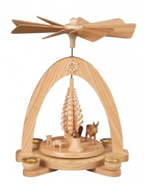 Albin Preißler, Christmas pyramid with forest animals