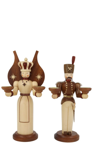 Angel and miner, natural, 26 cm by Müller Kleinkunst_4