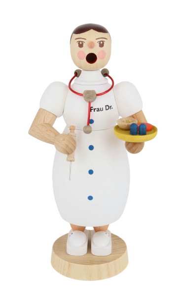 Räuchermännchen Ärztin, 18 cm von Richard Glässer_1