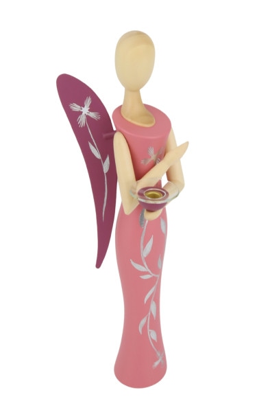 Engel - Sternkopf Sweet Romance, stehend, 25 cm von Holzkunst Gahlenz_2
