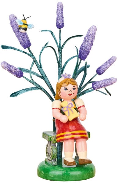 Jahresfigur 2024 - Lavendel, lila, 12 cm von Hubrig