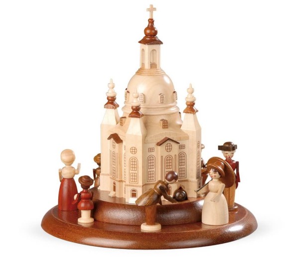 Motivplattform Historische Figuren an der Frauenkirche für Spieluhr M19010 von Müller Kleinkunst_1