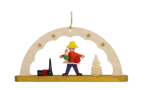 Christbaumschmuck Schwibbogen Spielzeughändler von Richard Glässer_1