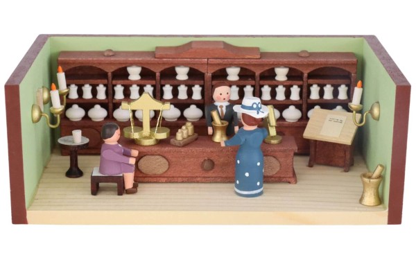 Miniaturstübchen Apotheke Apotheker von Gunter Flath