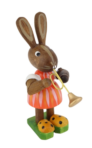 Easter Bunny - Girl with trumpet by Figurenland Uhlig GmbH_2