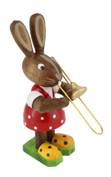 Easter Bunny - Girl with trombone by Figurenland Uhlig GmbH_2