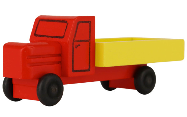 Wooden toy - Truck box van, coloured by Robbi Weber_1