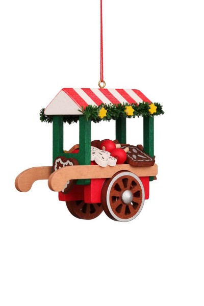 Christbaumschmuck Marktwagen mit Lebkuchen, 1 Stück von Christian Ulbricht