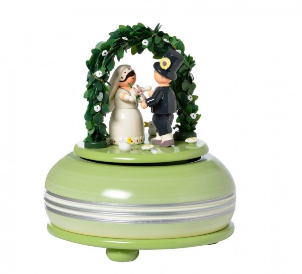 Musical clock & music box wedding party from KWO