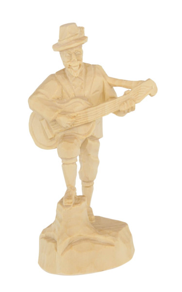 Anton Günther, geschnitzt, natur, 12 cm von Schnitzkunst aus dem Erzgebirge