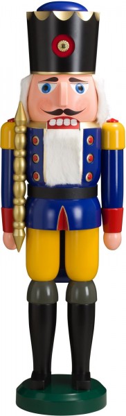 Nutcracker King, 100 cm by Seiffener Volkskunst eG