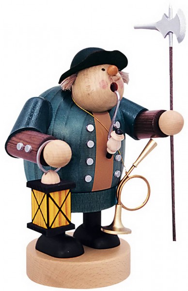Smoking man night watchman, 21 cm by KWO