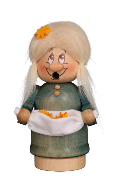 Räuchermännchen Miniwichtel Sterntaler, 14 cm von Christian Ulbricht, Made in Germany