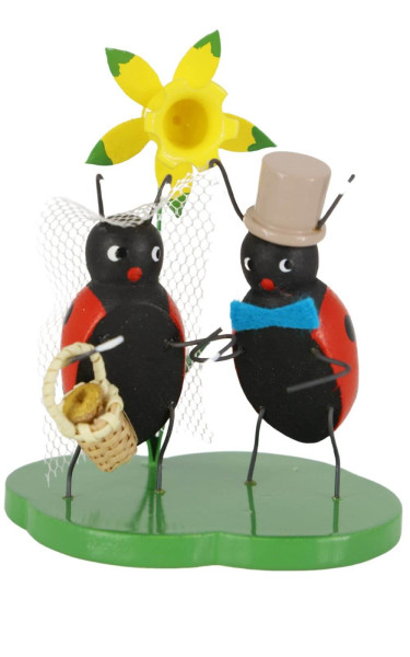 Miniature beetle wedding , 8 cm, colored by Ralf Zenker_1