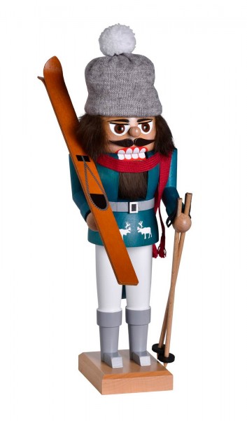Nutcracker skier, 29 cm by KWO