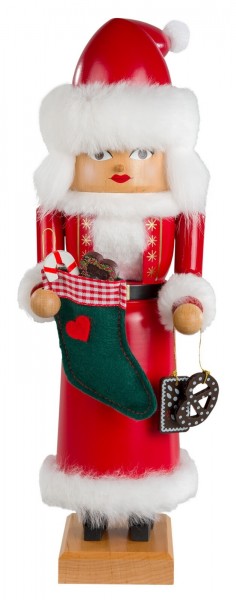 Nussknacker Mrs. Santa, 29 cm von KWO