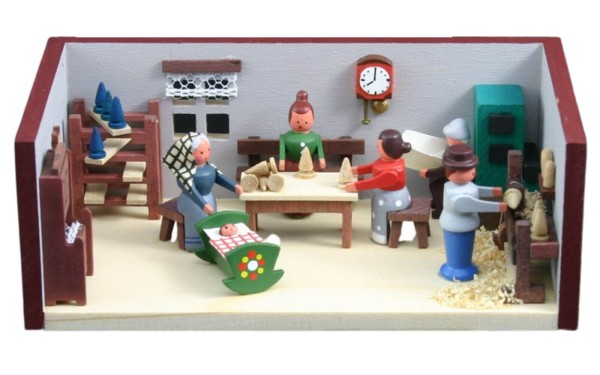 Miniature room toy maker Gunter Flath