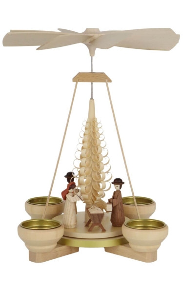 Weihnachtspyramide Christi Geburt, 24 cm von Müller Kleinkunst_1