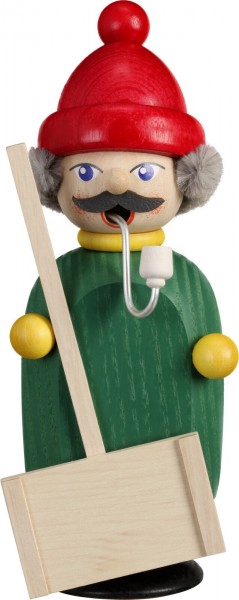 Räuchermännchen von Seiffener Volkskunst eG, Schneeschipper