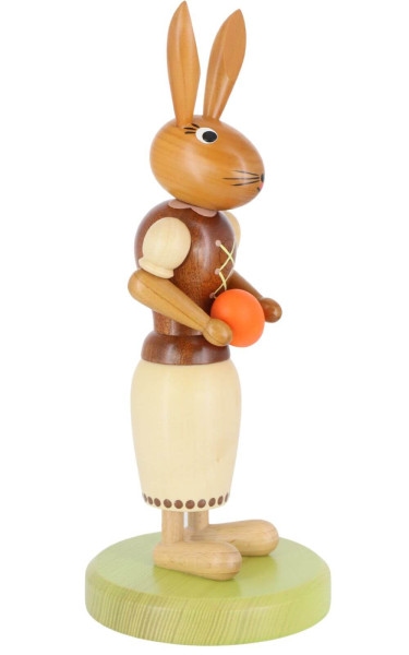 Easter bunny - Bunny with Easter egg, 28 cm by SEIFFEN.COM_2