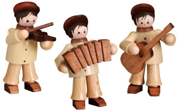 Miniaturen Lustige Musikanten, 3-teilig von Romy Thiel