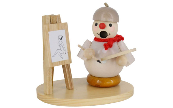 Räuchermännchen Künstler mit Staffelei, 8 cm von Ralf Zenker