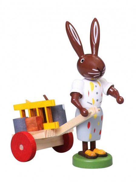 Easter bunny painter, 9 cm by Thomas Preißler